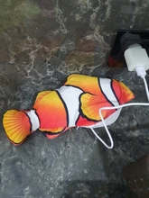 Usb-Charger Fish-Cat-Toy Chew Moving Funny Electric Kitten-Plaything-Supplies Bite Simulation-Wagging