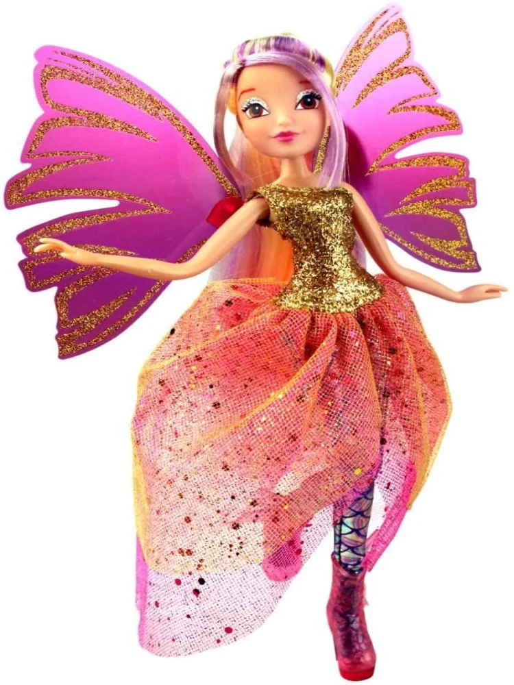 Details about   Winx Club Stella My Sirenix  Magic Doll Rainbow & Fairy Wings 2014 New