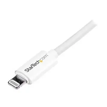 

StarTech.com Apple Lightning to USB cord for iPhone, iPod, iPad - 2 White m (USBLT2MW)