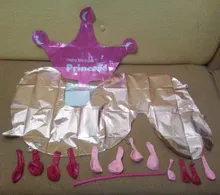 Number-Foil-Balloons Wedding-Decoration Merry-Christmas Rose-Gold Birthday-Party Digital