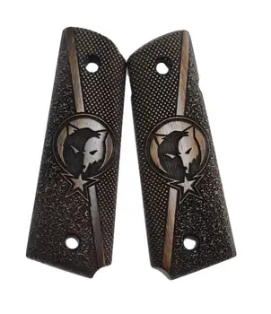 

Colt Edition 1911 Custom Laser Cut Wood Inlay Grips Mod.15