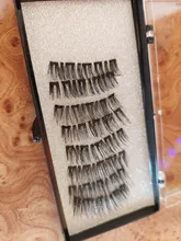 MB3K 5 magnético pestañas naturales con 3D imán hecho a mano 8 Uds magnético pestañas pinzas de visón pestañas faux cils magnetiqu