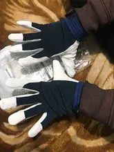 QIANGLEAF-guantes de cuero de Grado D para hombre, manoplas de trabajo de seguridad resistentes al desgaste, 508, gran oferta, envío gratis