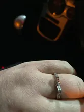 Octbyna-Anillo de plata de primera ley y circón para mujer, sortija ajustable, plata esterlina 925, Circonia cúbica, zirconia, circonita, zirconita, circón, fiesta, compromiso