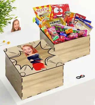 

Tailor-made In Wooden Box Lady Caricature Of Nostalgic Lezzetler Gift Seti-12