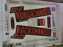 2018 rockshox SID mountain bike front fork decals  bicycle front fork stickers