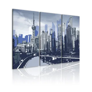 

Picture-cityscape Shanghai - 60x40 cm