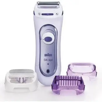 

BRAUN SILK SILK-EPIL LS 5560-WIRELESS-40 MIN OPERATION-WASHABLE-DRY USE-TRACKING CONTOUR