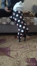 Dog Overalls Clothing Puppy Winter Coat Hoodie Pet-Dog Cotton Thicken Dot for Small Big-Polka-Dot