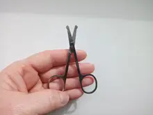 Alta calidad 1-5 uds Mini tijeras de acero inoxidable para herramientas de cuidado Personal maquillaje punta redonda Kits de primeros auxilios Accesorios