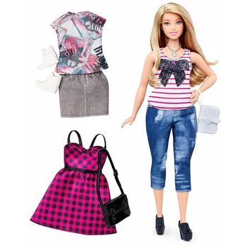 

Doll Barbie Blonde with a set of clothes