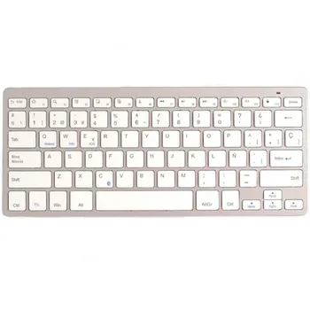 

Subblim dynamic compact silver wireless bluetooth keyboard