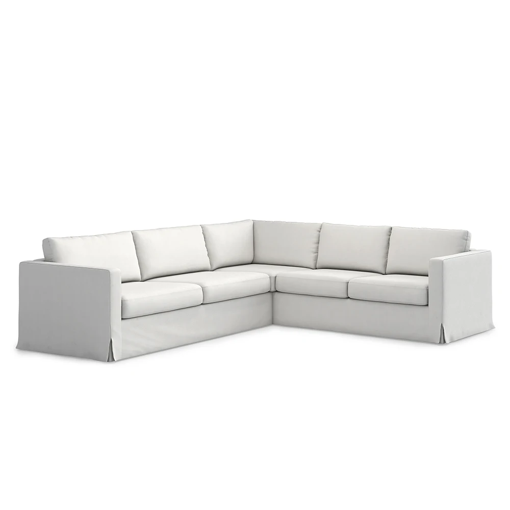 Karlstad Corner Long Skirt Sofa 3+2 Cover - | Дом и сад