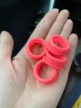 Tijeras profesionales de gel de sílice mate, tijera circular de corte de anillo para peluquería, 10 Uds.