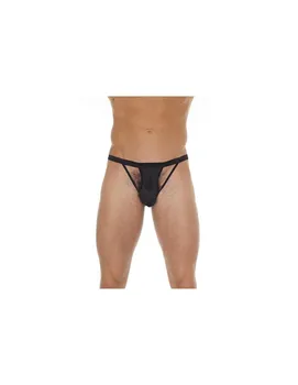 

Tanga con Tiras Negro Talla Única