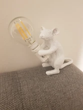 Table-Lamp Desk-Lights Mouse Postmodern Animal Seletti Home-Decor Resin Small Mini Cute