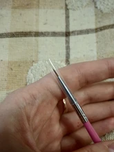 Gelfavor-pincel para manicura de uñas, 1 unidad, pinceles de esmalte de Gel UV, pinceles de pintura y dibujo herramientas de manicura de uñas