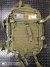 Mochilas tácticas militares de asalto para hombre, 50L, gran capacidad, 3P, EDC molle, bolsa para trekking, camping, caza