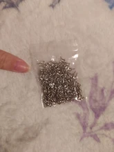 200 unids/lote pequeño Mini ojo Pins eyepin ganchos ojales tornillo roscado 8 colores cierres ganchos DIY joyería hacer accesorios