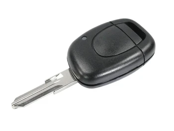 

Remote Key shell 1 button with blade VAC102 battery on without Transponder chip for Renault Clio Megane Laguna Espace