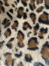 Bolso cruzado con estampado de leopardo para mujer, bandolera tipo mensajero suave de felpa, a la moda, para Otoño e Invierno