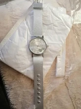 La última de reloj de las mujeres de la moda malla correa de reloj para mujer regalo creativo relojes para mujer compras de la gota