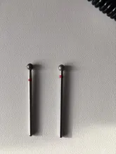 Brocas de diamante para uñas, fresas de bola para pulir cutículas, máquina de manicura eléctrica, limas de limpieza de cutículas, herramientas de arte de uñas, 1 Uds.