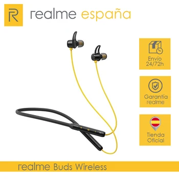 

realme Buds Wireless (Wireless bluetooth 5,0 Magnetic connection easy controller control increased bass 12 hours)