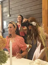 Wig Lace-Wig Wavy Heat-Resistant Body-Wave Brown EASIHAIR Natural Synthetic-Long Women