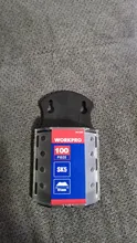 WORKPRO – Cuchillas de acero SK5, cuchillas profesionales originales de acero, 100 piezas