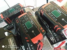 Car-Battery-Charger Lcd-Display Touch-Screen Lead-Acid Power-Charging-Wet Pulse-Repair