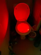 Toilet-Seat Luminaria-Lamp Motion-Sensor WC Backlight Smart Waterproof 8-Colors PIR 