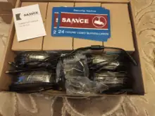 SANNCE 8CH 1080N DVR 1080N CCTV sistema 1080P 2.0MP cámaras de seguridad IR al aire libre IP66 kit de videovigilancia motion de detección