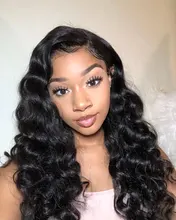 Melodie 28 30 32 pulgadas onda profunda mechones con cierre brasileño de la Virgen del pelo humano Frontal rizado mechones y 4X4 cierre