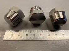 1/8 1/4 3/8 1/2 3/4 1 1-1/4 1-1/2 2 BSP NPT Male 304 Stainless Steel Countersunk