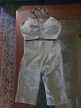 ATHVOTAR-conjunto deportivo para mujer, sujetador Sexy sin costuras, pantalones cortos, ropa de entrenamiento, correr, gimnasio, Yoga, atlético, 2 uds.