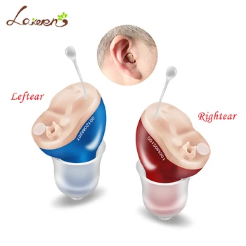 

Invisible Hearing Aid Portable Small Mini Device Hearing Aids Left/right Ear Sound Amplifier for Elderly Hot Sale Dropshipping