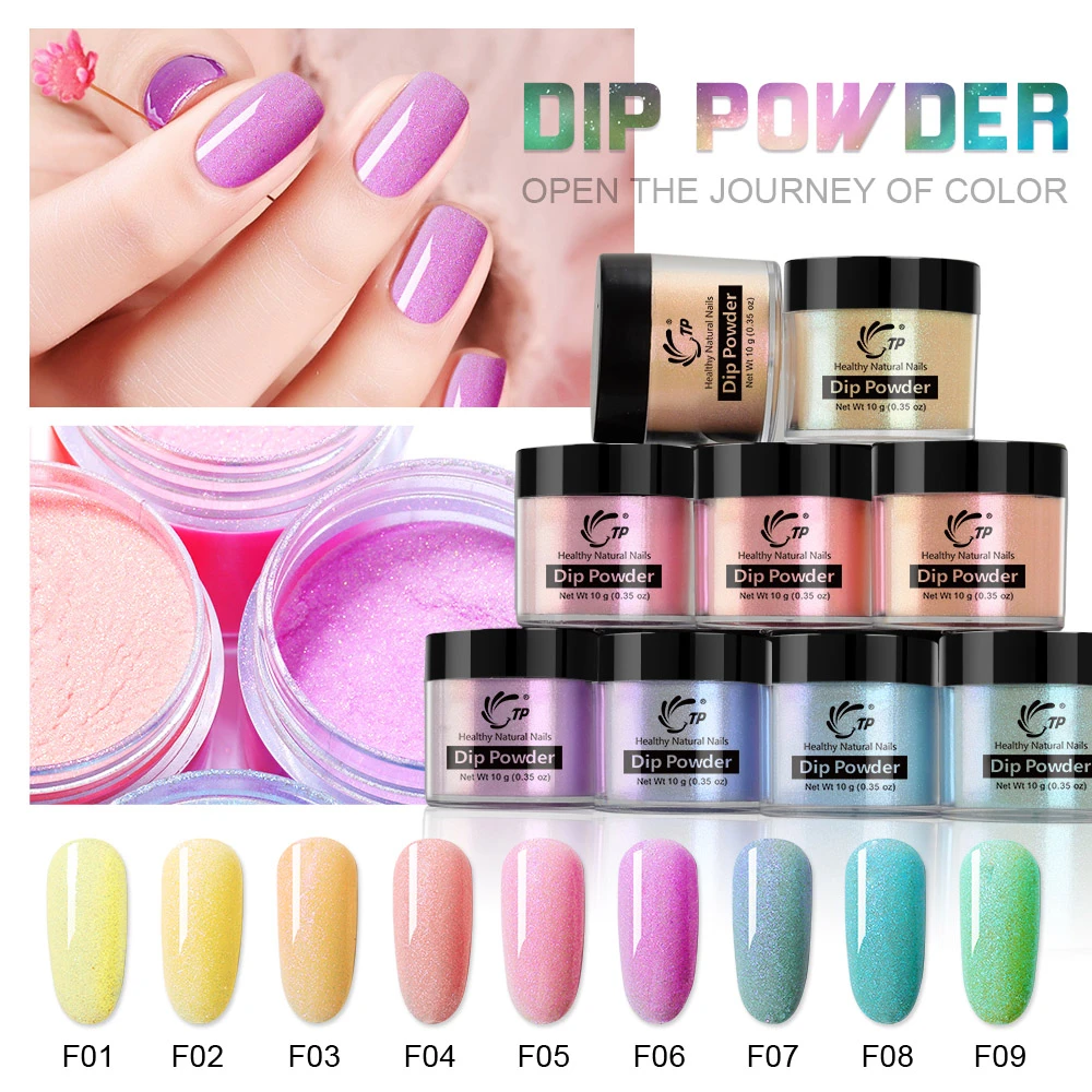 Dipping Powder Nails Glitter for Nail Art 10ml Nude Clear Dips Powder Blink  Dust Manicure For Design Polish No Lamp Natural Dry|Nail Glitter| -  AliExpress