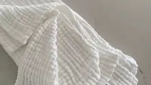 Manta de lana para bebé, Manta para recién nacido, bebé, invierno, muselina, cuadrados, pañales de baño para bebé, 6 capas