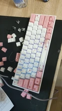Mechanical-Keyboard Mx-Switches Space-Cherry Bluetooth GK61 Hot Swap Replacable RGB Wired