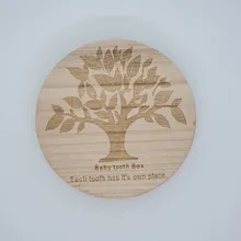 Caja organizadora De dientes para bebés y niños pequeños, caja De almacenamiento De madera para guardar dientes De leche, dentaduras para dentición De bebés De Leite Organizad