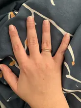 Anillo de titanio y acero fino para hombre y mujer, anillo de dedo de color dorado, rosa, moda Simple, Color plateado, 1MM