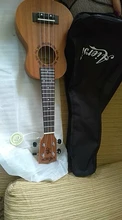 Aiersi-ukelele de caoba de 21 pulgadas, Soprano, gecko, instrumento musical de regalo, mini guitarra hawaiana de 4 cuerdas