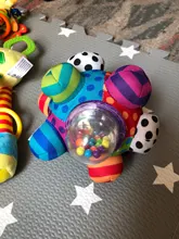 Apaffa-Sonajeros con forma de campana sonora para bebés, juguete para desarrollar la inteligencia cognitiva del bebé y niños pequeños