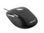 

Raton Natec Pigeon optical 2400 Dpi black computer mice