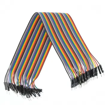

40pcs male cable Du Pont Jumper Cable 30cm for Arduino Breadboard [Arduino projects]