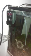 Calentador sumergible para acuario, pantalla LCD, varilla para calentar agua, temperatura automática constante