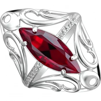 

Esthete ring with Swarovski crystal and cubic zirconia