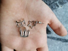 Pendientes Punk sin Piercing para el cartílago, pendientes con Clip para la oreja, para mujeres y niñas