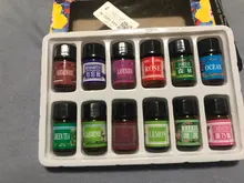 12 Uds 3ML de aceite esencial de aromaterapia aromáticos de agua para plantas Soluble humidificador hidratación duradera cuentagotas TSLM1